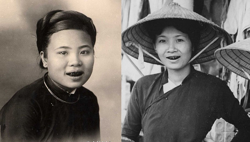 Phong tục nhuộm răng đen của người Việt đã có từ rất lâu đời