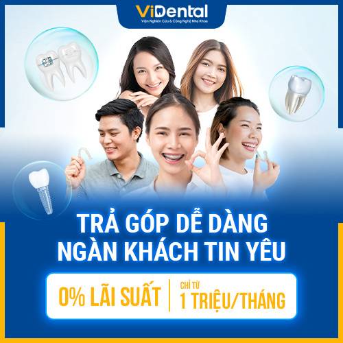 Trung tâm trồng răng ViDental là một trong những địa chỉ trồng răng trả góp Hà Nội uy tín nhất